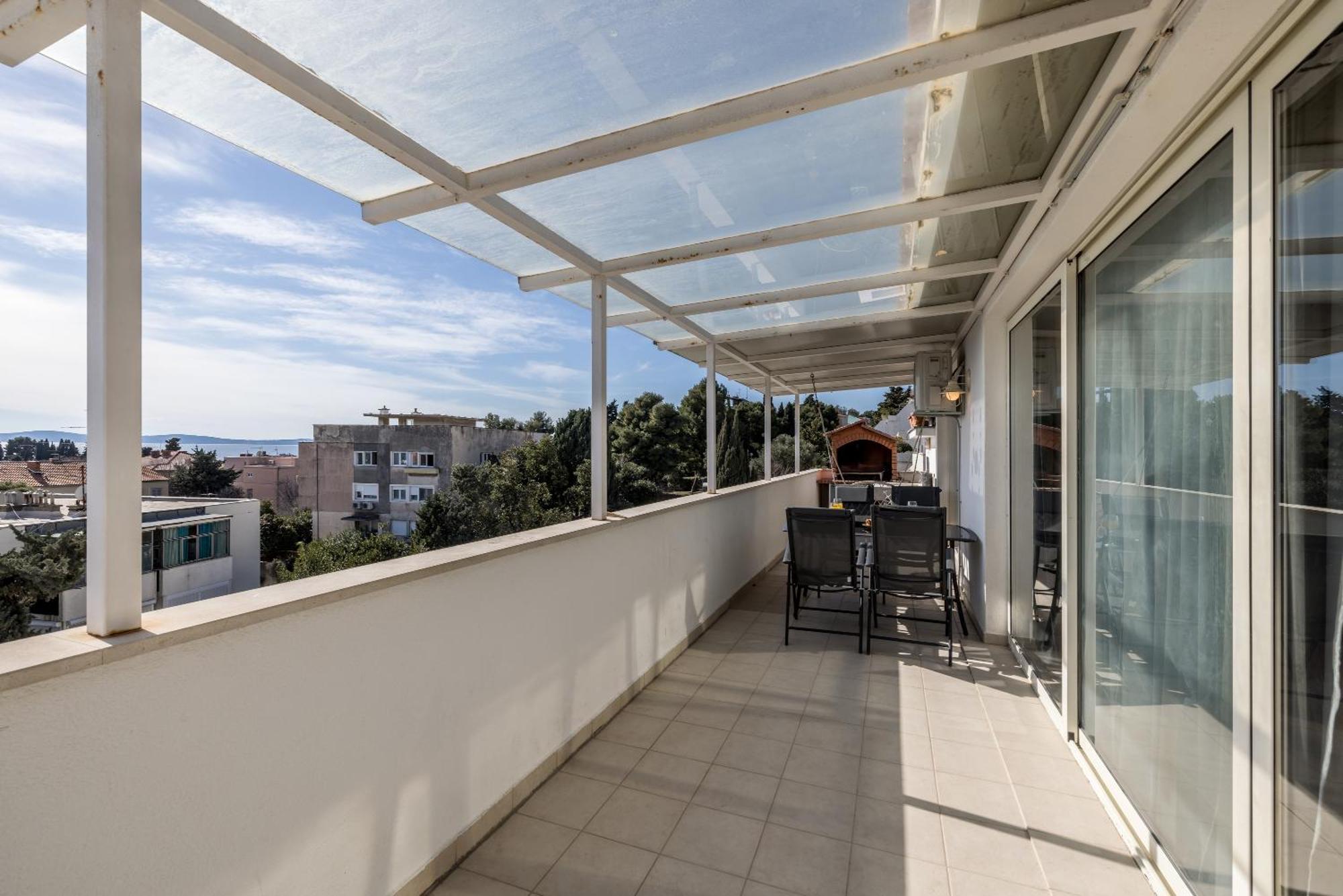Urban Utopia Penthouse With Private Parking スプリト エクステリア 写真