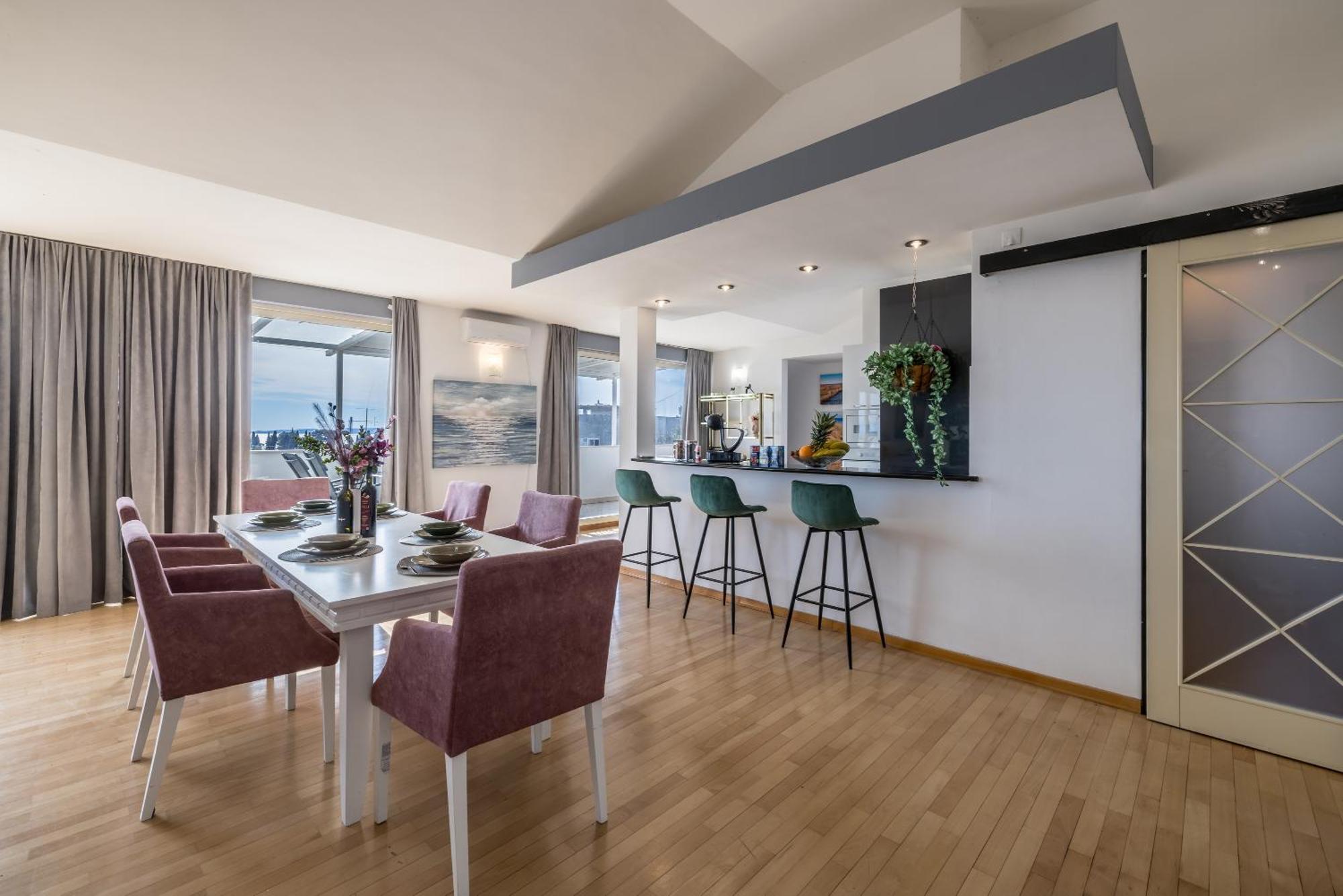 Urban Utopia Penthouse With Private Parking スプリト エクステリア 写真